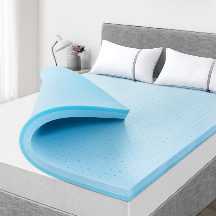 Alwyn Home Bedstory 4 Inch Gel Memory Foam Mattress Topper Pads